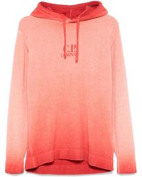 C.P. Company - Hoodie Mit Logo-Print - Lyst