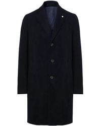 Luigi Bianchi - Cappotto Monopetto - Lyst