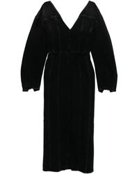 Haikure - Abito Midi Con Scollo A V - Lyst