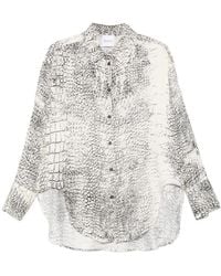 Nude - Printed Shirt - Lyst