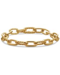 David Yurman - 18Kt Dy Madison Chain Bracelet (8.5Mm) - Lyst
