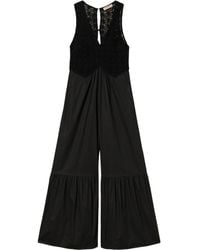 Twinset - Crochet-Detail Jumpsuit - Lyst