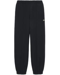Lacoste - Logo-Patch Pintuck Track Pants - Lyst