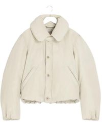 Lemaire - Steppjacke mit wattiertem Kragen - Lyst