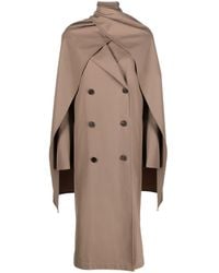 Totême - Scarf-neck Trench Coat - Lyst