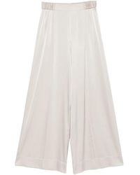 Forte Forte - Palazzohose Mit Elastischem Bund - Lyst