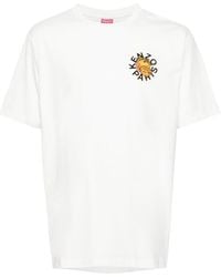 KENZO - T-Shirt Con Stampa - Lyst