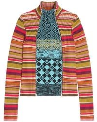 Dries Van Noten - Ribbed Wool Cardigan - Lyst