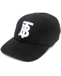 Burberry - Cappello da baseball con ricamo - Lyst