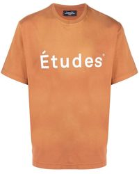 Etudes Studio - Wonder Études Logo-print T-shirt - Lyst