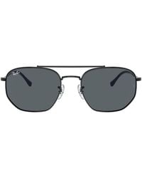 Ray-Ban - Logo-Engraved Square-Frame Sunglasses - Lyst