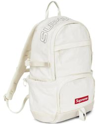 Supreme - Jeans-Rucksack Mit Logo-Schild - Lyst
