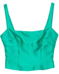 Carla G - Viat Square-Neck Top - Lyst