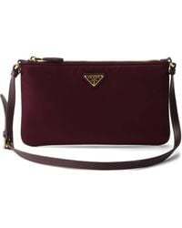 Prada - Small Triangle-Logo Shoulder Bag - Lyst