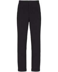 Balmain - Crystal-embellished Tailored Trousers - Lyst