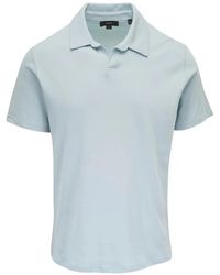 Vince - Short-Sleeve Polo Shirt - Lyst
