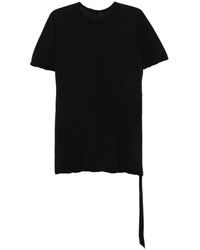 Rick Owens - Side-Tie Organic Cotton T-Shirt - Lyst