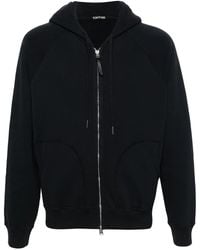 Tom Ford - Cotton Zip-Up Hoodie - Lyst