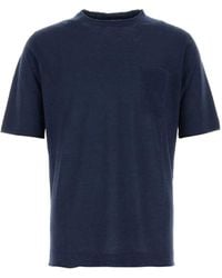 Paltò - Crew-Neck Pocket T-Shirt - Lyst