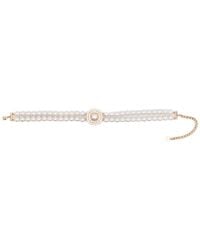 Self-Portrait - Crystal-Embellished Necklace - Lyst