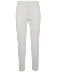 Peserico - High-Waisted Trousers - Lyst