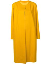 Liska 'Yarden' Kaschmirmantel - Gelb