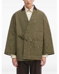 KENZO - Giacca Weave Trapuntata - Lyst