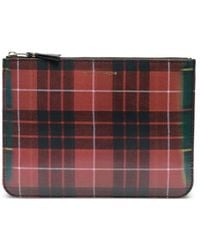 Comme des Garçons - Plaid-Pattern Wallet - Lyst