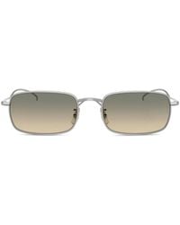 Oliver Peoples - Rectangle-Frame Sunglasses - Lyst