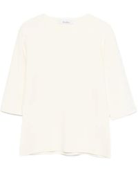 Max Mara - Quarter-Sleeve T-Shirt - Lyst