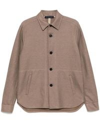 Harris Wharf London - Button-Up Shirt Jacket - Lyst