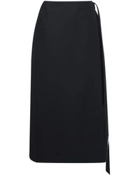 Ports 1961 - ウールシルク スカート - Lyst