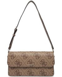 Guess - Sadie Monogram-Pattern Crossbody Bag - Lyst