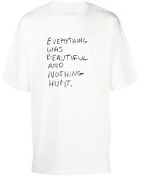 OAMC - Slogan-print Cotton T-shirt - Lyst