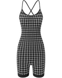 Amiri - Ma Quad Seamless Playsuit - Lyst