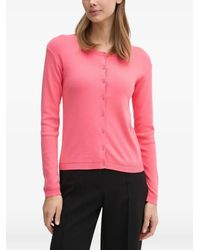 Benetton - Crew-Neck Cardigan - Lyst