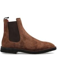 DSquared² - Round-Toe Leather Chelsea Boots - Lyst