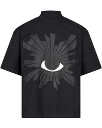House of Errors - Graphic-Print High-Neck T-Shirt - Lyst