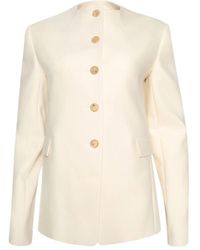 KHAITE - Jameson Button Jacket - Lyst