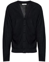 Lemaire - V-Neck Button-Up Cardigan - Lyst