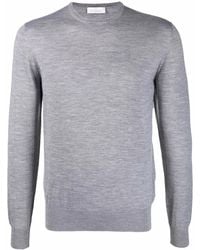 Bruno Manetti - Crew-Neck Fine-Knit Jumper - Lyst