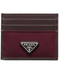 Prada - Speedrock Re-Nylon Card Holder - Lyst