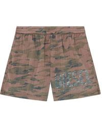 DIESEL - Rio Camouflage Swim Shorts - Lyst
