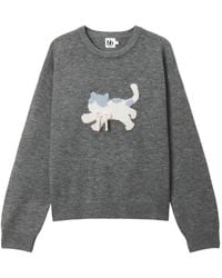 B+ AB - Trui Met Applicatie - Lyst