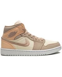 Nike - Air 1 Mid Se "Canvas Khaki" Sneakers - Lyst