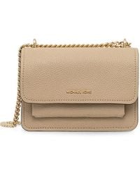 MICHAEL Michael Kors - Grained Leather Shoulder Bag - Lyst
