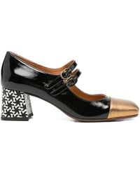 Chie Mihara - 55Mm Geometric-Block Heel Pumps - Lyst