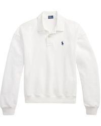 Polo Ralph Lauren - Long-Sleeves Logo-Detail Polo Shirt - Lyst