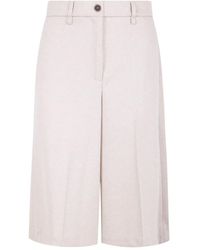 Seventy - Shorts mit Bügelfalten - Lyst