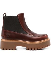 Timberland - Leather Platform Boots - Lyst